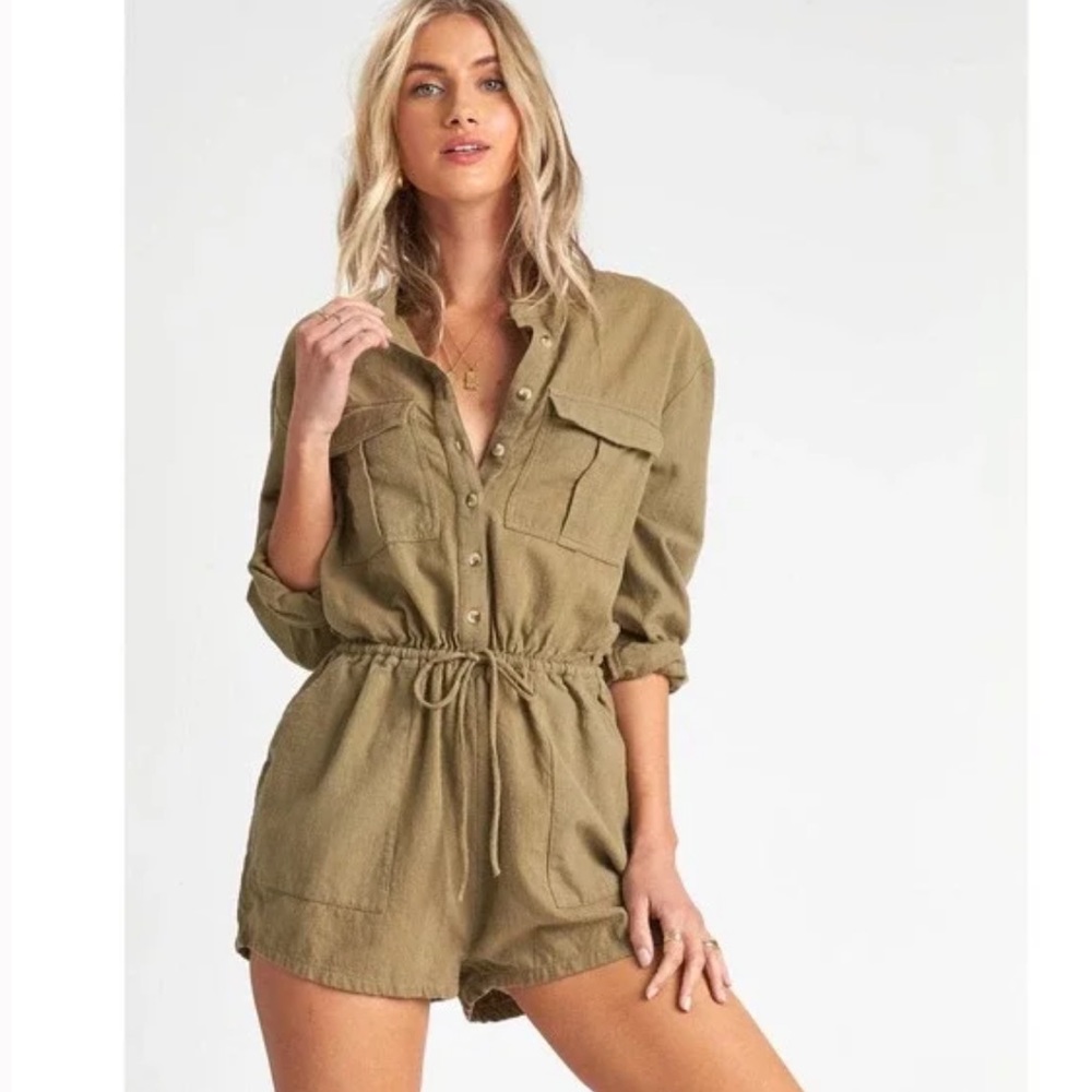 Billabong Olive Green Women's Shorts